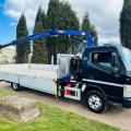 MITSUBISHI FUSO CANTER 7C15 DROPSIDE CRANE