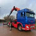 DAF XF 510 FTS 6X2 UNIT C/W CRANE