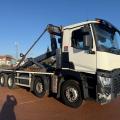 RENAULT C380 8X4 HOOK LOADER