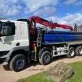 DAF CF 450 8X4 TIPPER GRAB