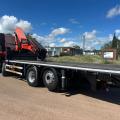 VOLVO FH 460 8X2 FLAT CRANE