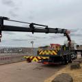 DAF CF 410 8X4 DROPSIDE CRANE