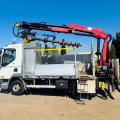 DAF LF 150 POLE ERECTOR CRANE