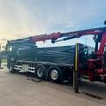 DAF XF 510 6X2 DROPSIDE CRANE D/BAR