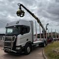 SCANIA R500 XT 6X2 LOG LIFT FORESTRY DRAWBAR