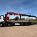 DAF CF 450 8X4 CHEESEWEDGE CRANE