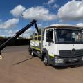MERCEDES-BENZ ATEGO 816 POLE CARRIER CRANE