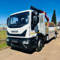 IVECO EUROCARGO 180E25 DROPSIDE CRANE