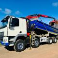 DAF CF 450 8X4 TIPPER GRAB