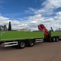 SCANIA G410 DROPSIDE CRANE DRAWBAR
