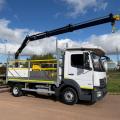 MERCEDES-BENZ ATEGO 816 POLE CARRIER CRANE