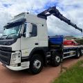 VOLVO FM 460 8X2 FLAT CRANE