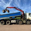 DAF 85 CF 410 8X4 TIPPER GRAB