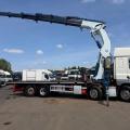 DAF CF 460 8X2 FLAT CRANE D/BAR