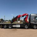 RENAULT C460 8X2 FLAT CRANE