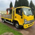 ISUZU F110 210 11 TON DROPSIDE CRANE