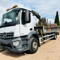 MERCEDES-BENZ AROCS 1824 18 TON FLAT CRANE