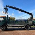 IVECO 180E25 18 TON DROPSIDE CRANE