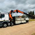 MERCEDES-BENZ AROCS 3243 8X2 DROPSIDE CRANE