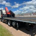 VOLVO FH 460 8X2 FLAT CRANE
