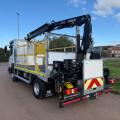 MERCEDES-BENZ ATEGO 816 POLE CARRIER CRANE