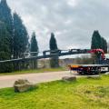 SCANIA R410 8X2 FLAT 82 TON CRANE