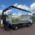 MERCEDES-BENZ ATEGO 816 POLE CARRIER CRANE
