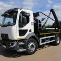 RENAULT D250 18 TON HYVA SKIP LOADER