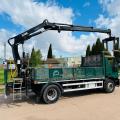 IVECO EUROCARGO 180E25 DROPSIDE CRANE