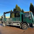 IVECO 180E25 18 TON DROPSIDE CRANE