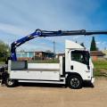 ISUZU FORWARD N75 190 DROPSIDE CRANE