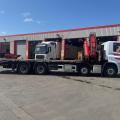 DAF CF 450 8 WHEEL CHEESEWEDGE CRANE