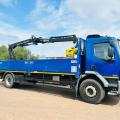 DAF FA LF 55.220 18 TON DROPSIDE CRANE