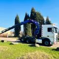 DAF XF 510 6X2 TRACTOR UNIT PM CRANE
