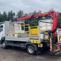 MERCEDES-BENZ ATEGO 816 POLE CARRIER CRANE