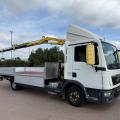 MAN TGL 7.160 7.5 DROPSIDE CRANE