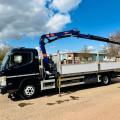 MITSUBISHI FUSO CANTER 7C15 DROPSIDE CRANE