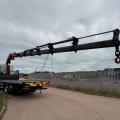 VOLVO FH 460 8X2 FLAT CRANE D/BAR