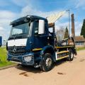 MERCEDES-BENZ AROCS 1824 18 TON SKIP LOADER