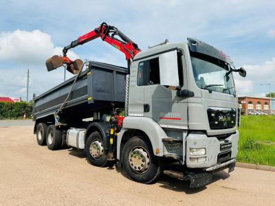 MAN TGS 32.360 8X4 TIPPER GRAB