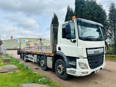 DAF CF 400 8X2 CHEESEWEDGE BEAVERTAIL