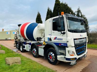DAF CF 400 8X2 CONCRETE MIXER