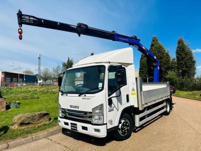 ISUZU FORWARD N75 190 DROPSIDE CRANE