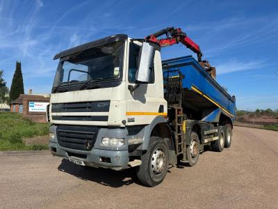 DAF 85 CF 410 8X4 TIPPER GRAB