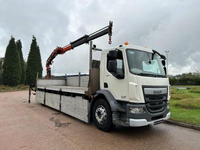 DAF LF 220 18 TON DROPSIDE CRANE