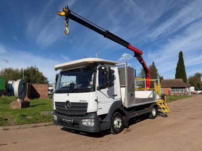 MERCEDES-BENZ ATEGO 816 POLE CARRIER CRANE