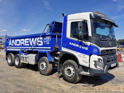 VOLVO FMX 420 8X4 STEEL TIPPER