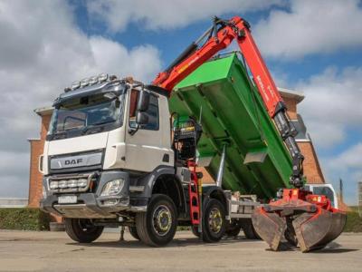 DAF CF 450 8X4 TIPPER GRAB