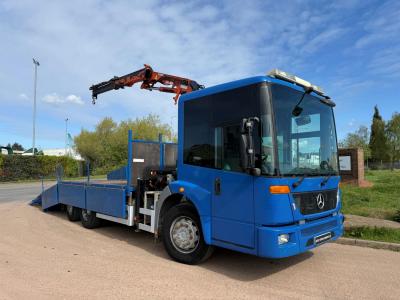 MERCEDES-BENZ ECONIC 2629 6X2 DROPSIDE B/TAIL CRANE