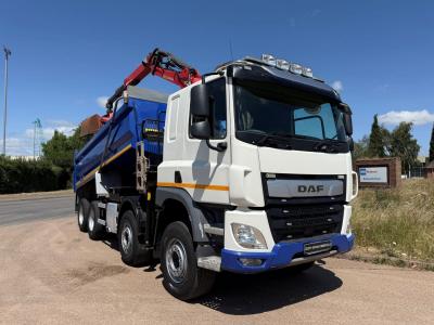 DAF CF 450 8X4 TIPPER GRAB